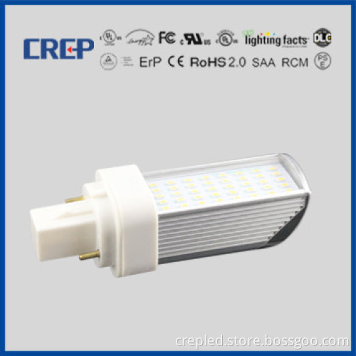 adjustable saa erp ul g24 led plc light 10w ra80